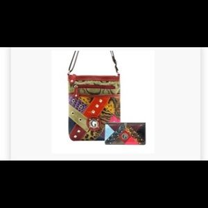 Cross over sets and handbag sets